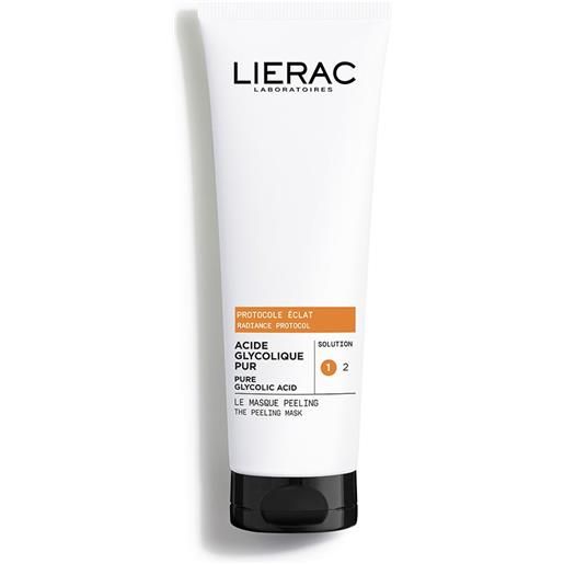 Lierac protocoles luminosita' peeling maschera tutti i tipi di pelle 75 ml viso