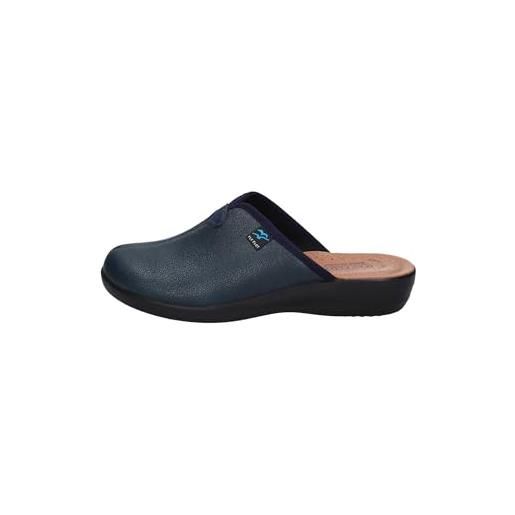 Fly Flot p3767 2e pantofole ciabatte donna benessere comfort blu