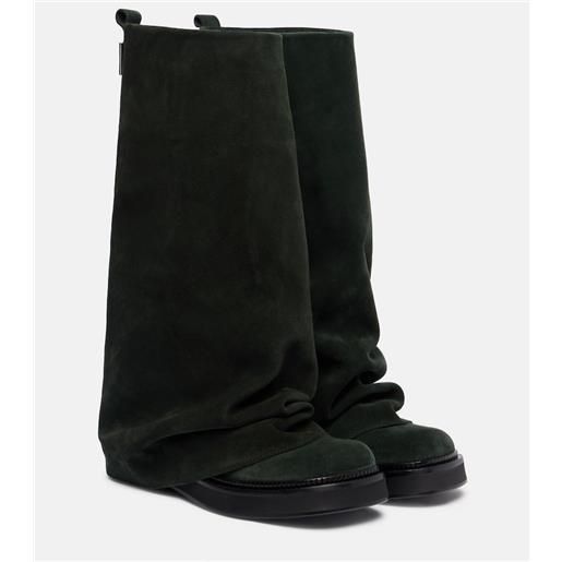 The Attico anfibi robin in pelle