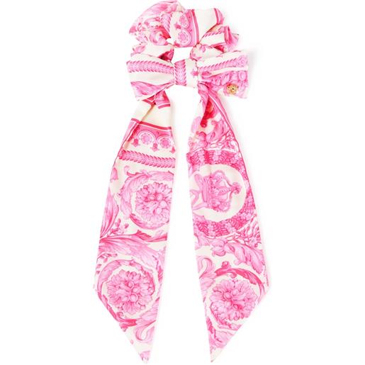 Versace Kids cerchietto barocco con fiocco