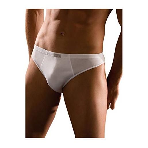 CAGI slip uomo medio 1210 in pregiato cotone filo di scozia bianco (1, 7ª)