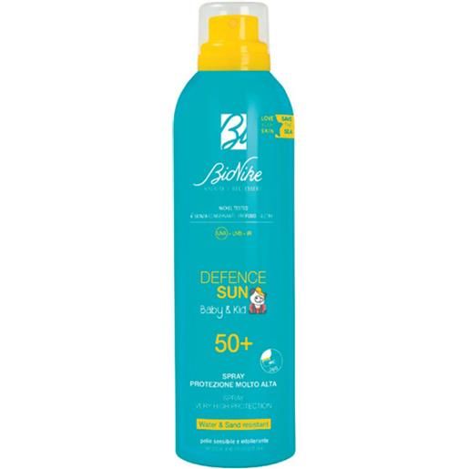 BioNike defence sun baby & kid spray solare bambini protezione molto alta spf 50+ (200 ml)