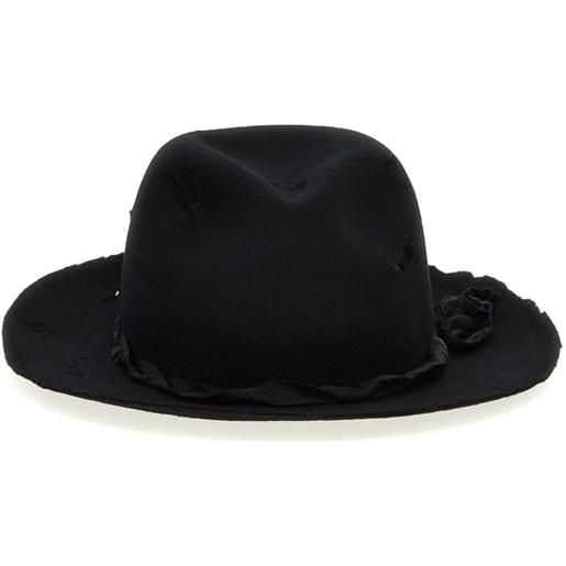 Yohji Yamamoto cappello soft - nero