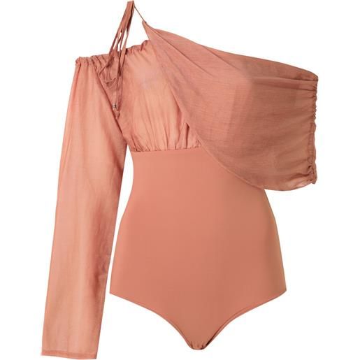 Amir Slama body monospalla - toni neutri