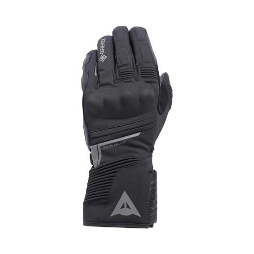 DAINESE - funes gore-tex® gloves, guanti moto inverno, imbottiti, antiscivolo, con protezioni sulle nocche, touchscreen, man, nero, xl