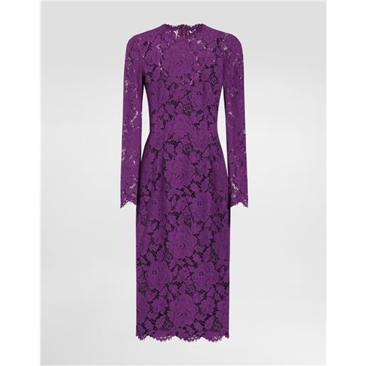 Dolce & Gabbana abito tubino in pizzo cordonetto