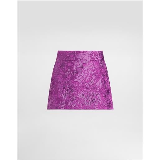 Dolce & Gabbana minigonna in broccato