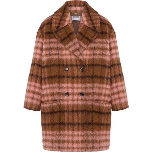 Moschino cappotto doppiopetto - marrone