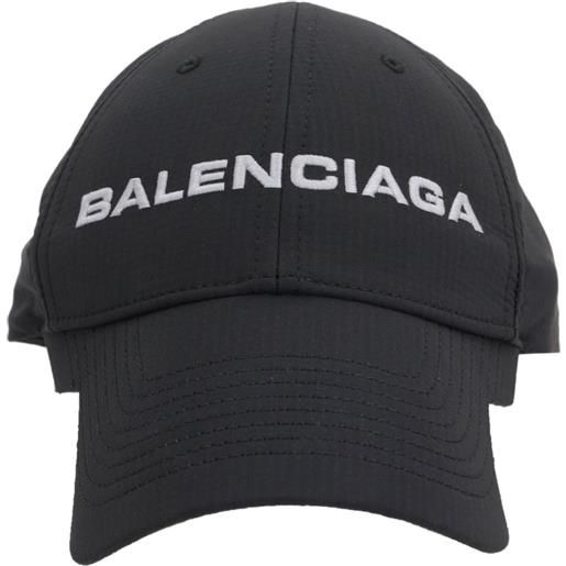 Balenciaga cappello da baseball con logo - nero