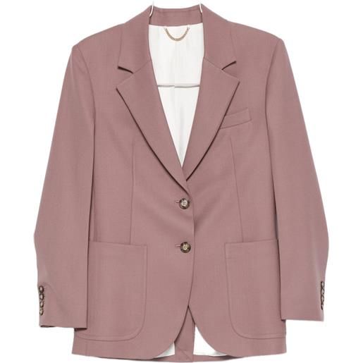 Victoria Beckham blazer monopetto - viola