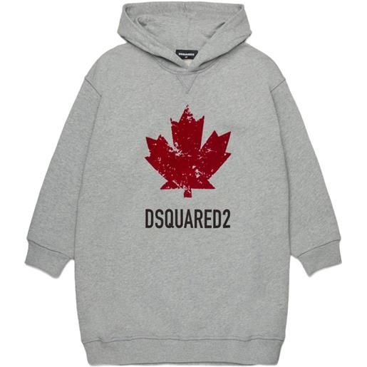 DSQUARED2 KIDS abito con cappuccio - grigio