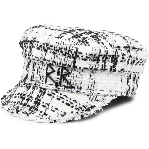 Ruslan Baginskiy cappello baker boy - bianco