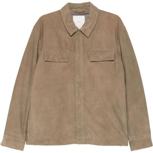 Calvin Klein giacca con tasche - marrone