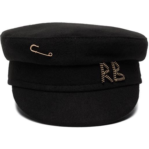 Ruslan Baginskiy cappello baker boy - nero