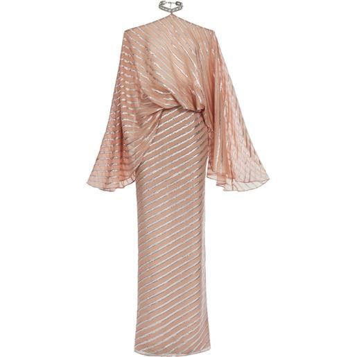 Taller Marmo abito lungo cyclades - rosa