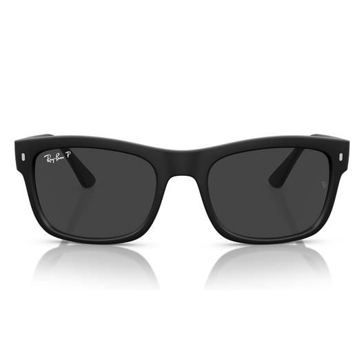 Ray-Ban occhiali da sole rb4428 601s48 nero/nero unisex polarizzati