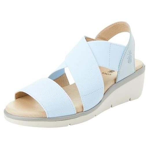Fly London sandali da donna noli056fly, blu cielo, 36 eu