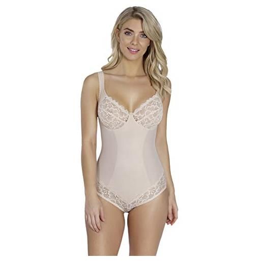 Rosme lingerie body bodyshaper control da donna, collezione anette, misura 5c
