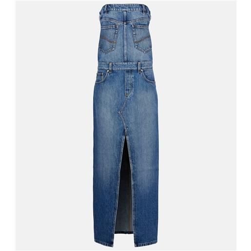Stella McCartney abito lungo di jeans