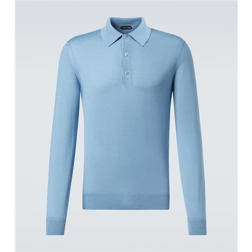 Tom Ford polo in cashmere e seta