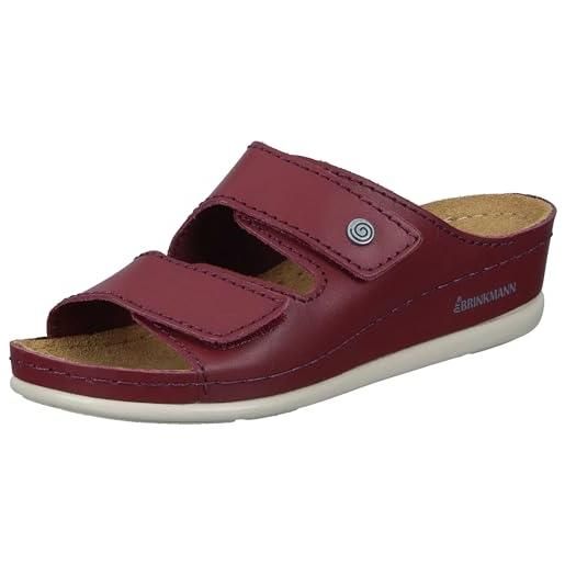 Dr. Brinkmann 700617-41, mocassino basso donna, colore: rosso, 39 eu
