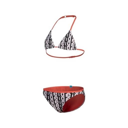 ARENA bikini a triangolo da bambina monogram
