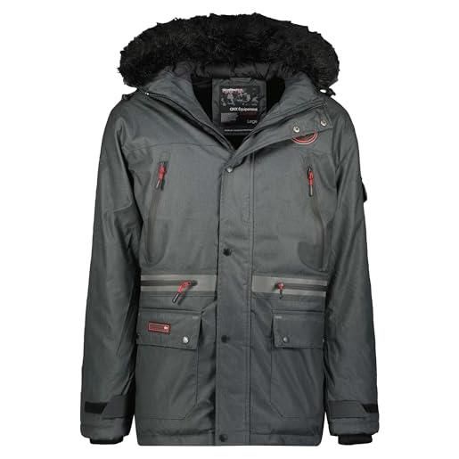 Geographical Norway Dolbary Parka Uomo: Giubbotto Invernale Caldo Con Cappuccio, Ideale Per Sport E Tempo Libero, Ottimo Rapporto Qualità-Prezzo - 2