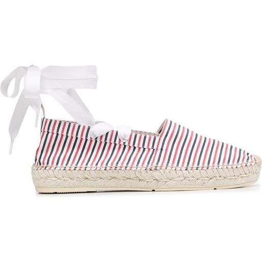 Thom Browne espadrilles con nodo - rosso