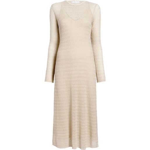 Proenza Schouler White Label abito a maniche lunghe - toni neutri