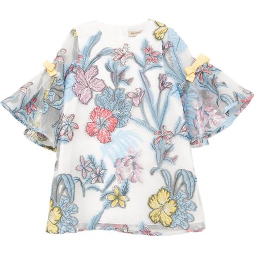 Hucklebones London abito con maniche a campana - blu