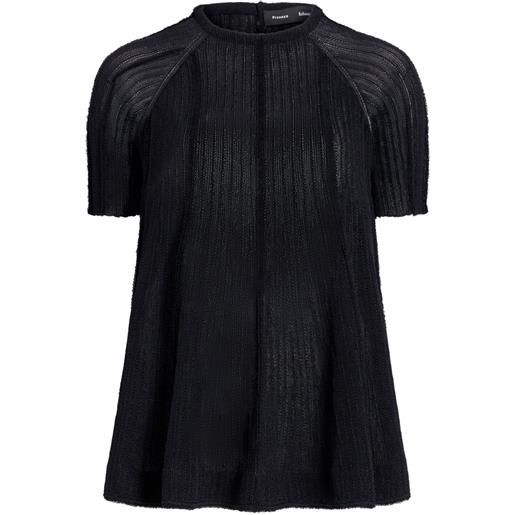 Proenza Schouler top in maglia tavia - nero