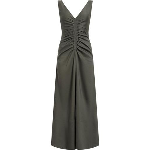 Proenza Schouler abito lungo remi - verde