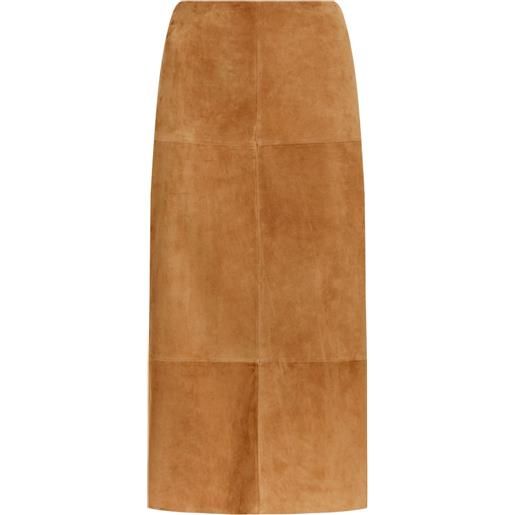 Proenza Schouler gonna midi nadia - marrone