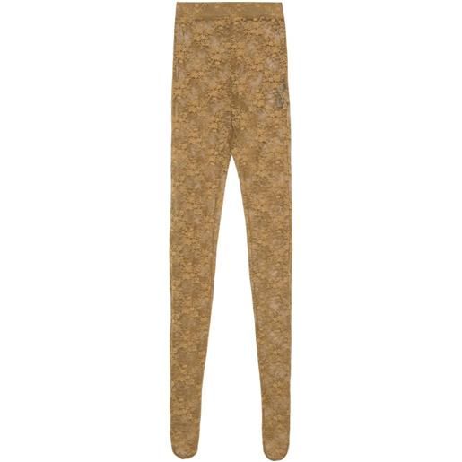 Alex Perry leggings a fiori - verde