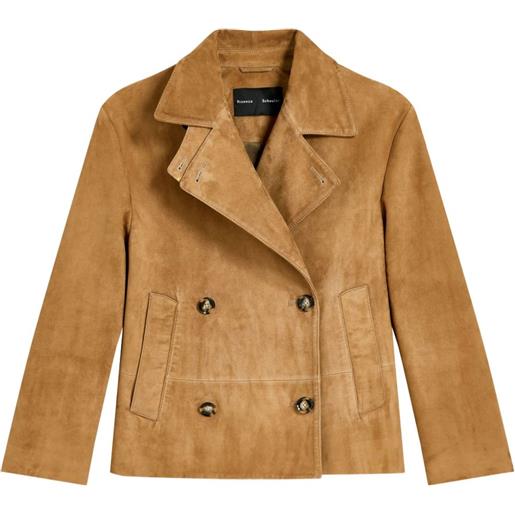 Proenza Schouler giacca nola - marrone