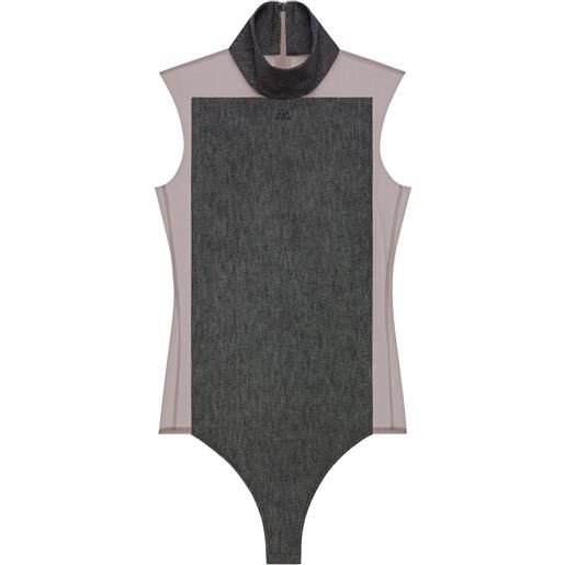 Courrèges body illusion - grigio