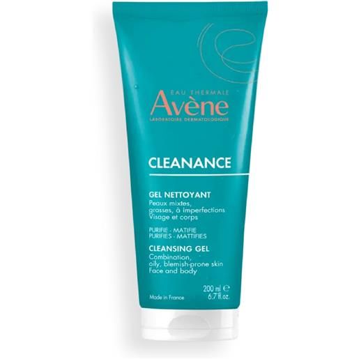 Avène - Eau Thermale - Pierre Fabre avène cleanance gel detergente purificante per pelle grassa e mista