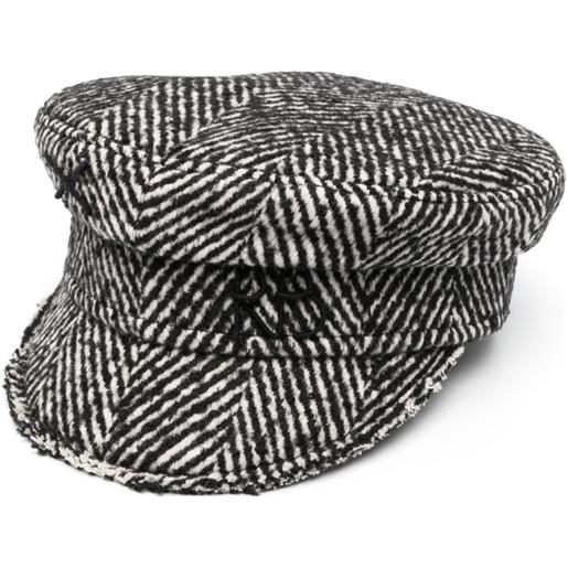 Ruslan Baginskiy cappello baker boy - nero