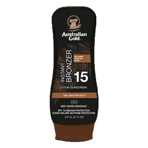 EURACOM Srl australian gold instant bronzer lotion spf 30 237 ml