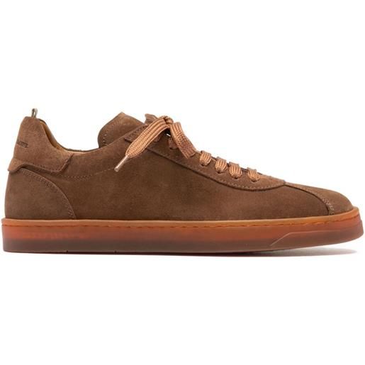 Officine Creative sneakers in pelle scamosciata - marrone