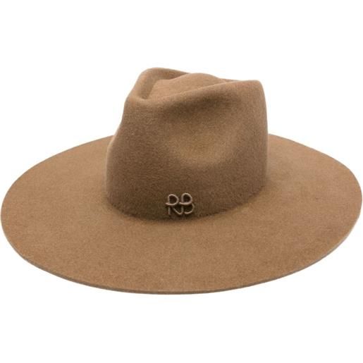 Ruslan Baginskiy fedora a tesa larga - marrone