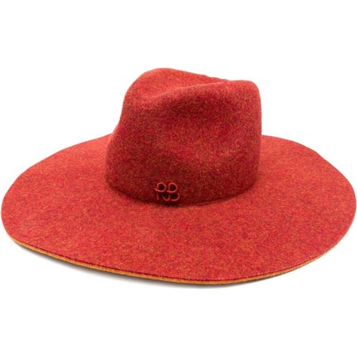 Ruslan Baginskiy fedora a tesa larga - rosso