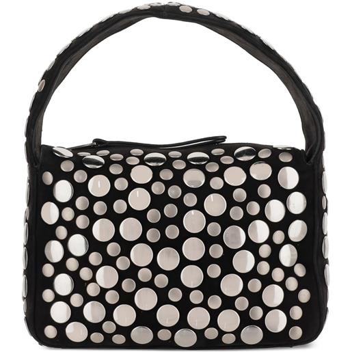 KHAITE borsa tote con manico - nero