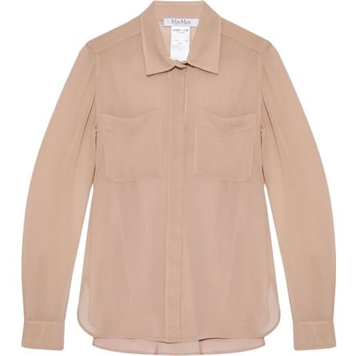 Max Mara camicia ercole - toni neutri