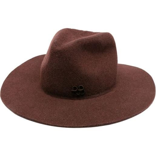 Ruslan Baginskiy fedora a tesa larga - marrone