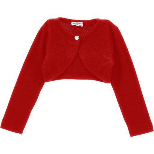 Monnalisa cardigan scaldacuore cuore