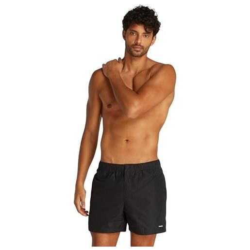 Calvin Klein uomo pantaloncino da bagno casual tailored con elastico, nero (pvh black), xl