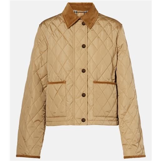 Burberry giacca trapuntata oldham