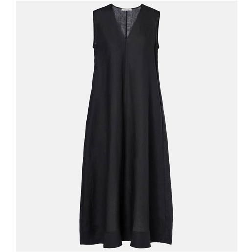 Asceno abito midi nisha in lino