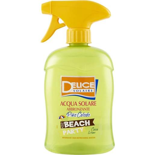 DELICE SOLAIRE acqua beach abbronzante piña colada 500 ml